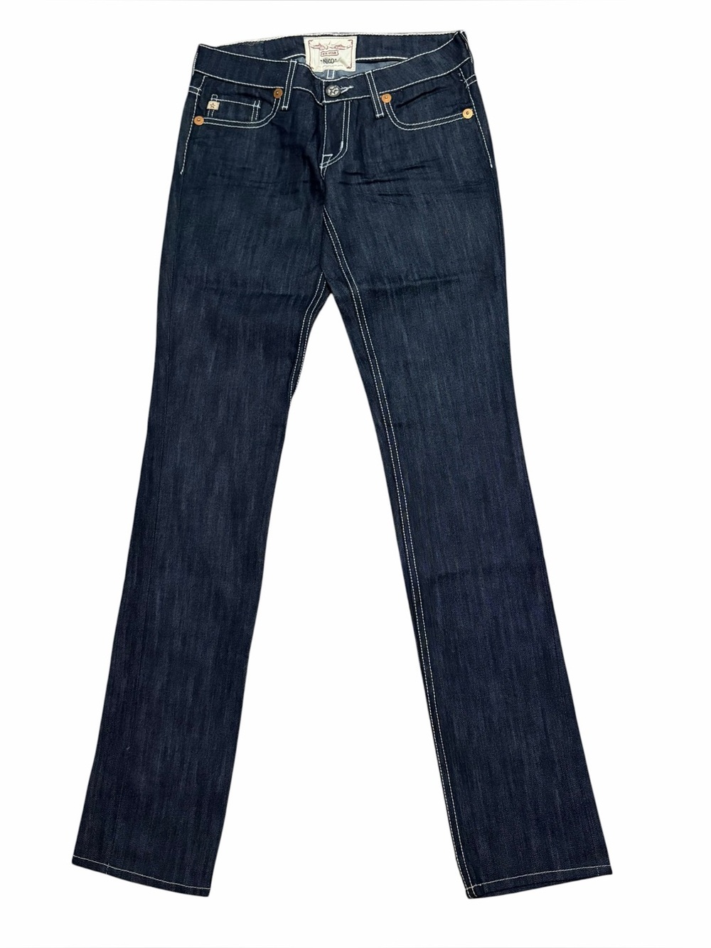 BIG STAR Dark Wash Low Rise Nico Skinny Jeans 27L